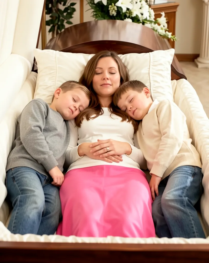 Tvillingar och mamma död på födelsedag