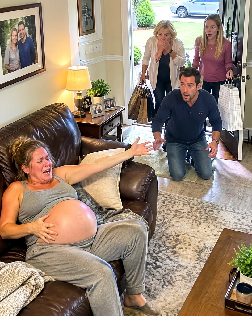 Mamma svärdotter tvillingar övergiven chock